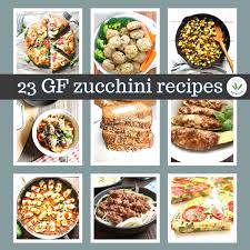 gluten free zucchini recipes