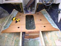 rotten ski boat floor replacement you