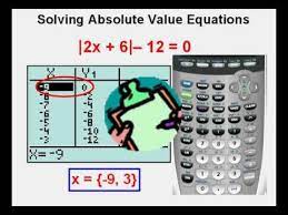 absolute value equations