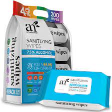 Shield your hands from germs and infection naturally with our 7.4 oz. Artnaturals Hand Sanitizing Wipes Portable Hand Sanitizer Wipes Unscented Keep Hands Hygienic 4 Pack X 50pcs Walmart Com Walmart Com