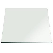 Polished Radius Corners Glass Table Top