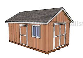 12x20 Shed Plans Free Howtospecialist
