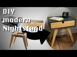 Diy Modern Nightstand Side Table