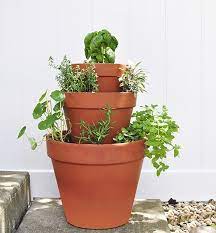 Stacked Herb Garden Delineate Your