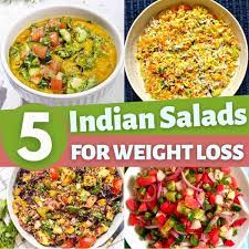 5 healthy indian salads for weight loss