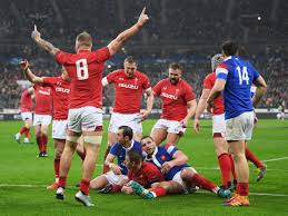 France and wales have played five games against each other so far. George North Seals Welsh Comeback Against France In Thrilling Six Nations Opener The Independent The Independent