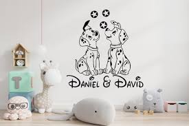 Dog Wall Decal Kids Personalized Wall