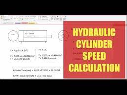 Hydraulic Cylinder Sd Calculation