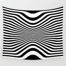 Retro Graphic Wall Tapestry