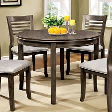 Lighting bedding rugs drapery and it after decades of cozy family dinners game nights with friends can fit into. Dwight Iii 42 Inch Round Dining Table Furniture Of America Furniture Cart