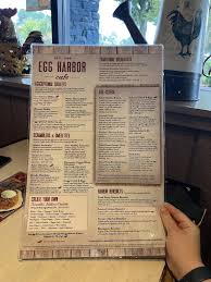 menu at egg harbor cafe sandy springs