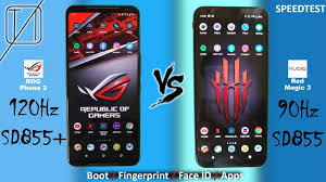 Asus rog phone 2 as a phablet features 6.59 inch display afford you a vivid and different visual experience. Asus Rog Phone 2 Vs Nubia Red Magic 3 Speed Test Youtube