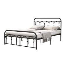 ziruwu queen metal bed frame with