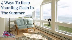your rug clean in the summer