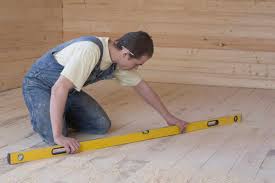 how to level a wood floor storables