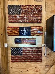 Solid Wood Fall And Americana Wall