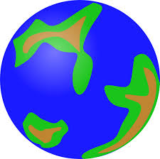 globe green 3d graphic clip art earth