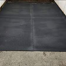 equine wash stall mats video at