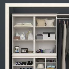 shelf unit wood closet system