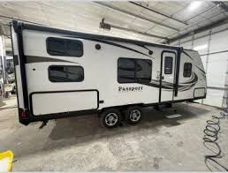 used travel trailers outdoor kitchen