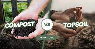 compost vs topsoil pros and cons