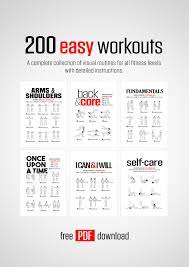 200 easy workouts by darebee