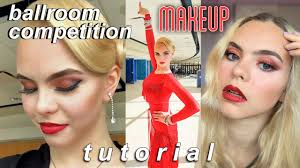 ballroom compeion makeup tutorial