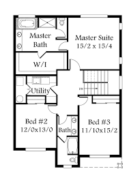 glenview 5 house plan two story