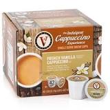 How much caffeine is in a vanilla cappuccino K cup?