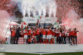 Portugal international midfielder andre horta's is leaving lafc to rejoin sc braga, multiple sources have. Sc Braga 2 1 Benfica Gverreiros Have The Cup Party Zap Sports Prime Time Zone
