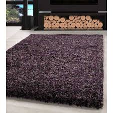 Die häufigsten nachbohren zu lila teppichen 1. Shaggy Teppich Hochwertig Hochflor Wohnzimmer Lila Grau Beige Meliert Grosse 60x110 Cm