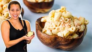 This is a classic version that is easy to make with pantry staples. Easy Hawaiian Style Macaroni Salad Recipe Keeping It Relle Youtube