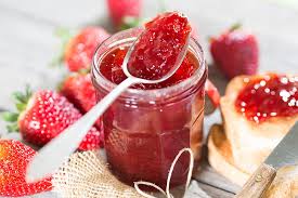 15 minute strawberry peach jam