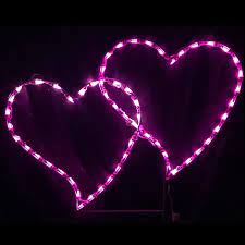lighted heart outdoor decoration off 53