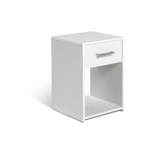 argos home oslo 1 drawer bedside table