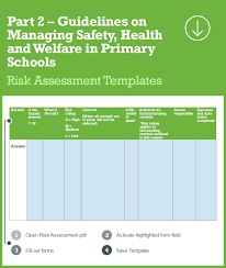 Interactive Risk Assessments Primary Health And Safety