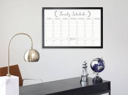 Schedule Board Weekly Wall Calendar