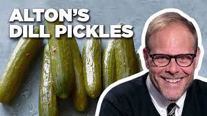 alton brown makes homemade dill pickles