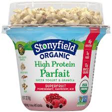 stonyfield organic protein greek yogurt