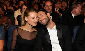The voice mentor proposed to victoria's secret angel behati prinsloo this weekend in los angeles, his rep confirms. Behati Prinsloo Adam Levine Wife Victoria S Secret Model Age Photos Instagram Pictures