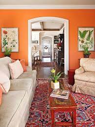 Happy Rooms Living Room Orange Paint