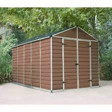 Outdoor Polycarbonate Shed For Residential