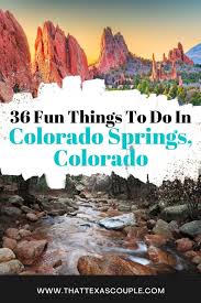 36 fun things to do in colorado springs