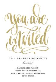 You Are Invited Graduation Party Invitation Template Free
