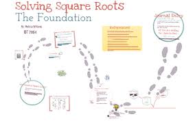 Solving Square Roots By Melissa