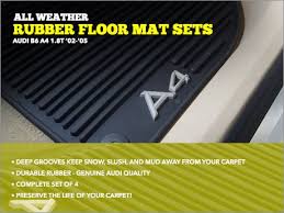 audi b6 a4 1 8t all weather floor mats