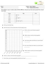 Primaryleap Co Uk Tally And Bar Charts Worksheet Tally