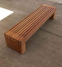 Wooden Bench Outdoor Diy Bench Outdoor