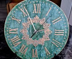 Paint Clock Roman Numerals Silent Clock