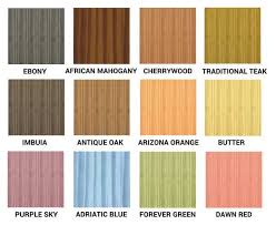 Wood Stain Varathane Wood Stain Color Chart